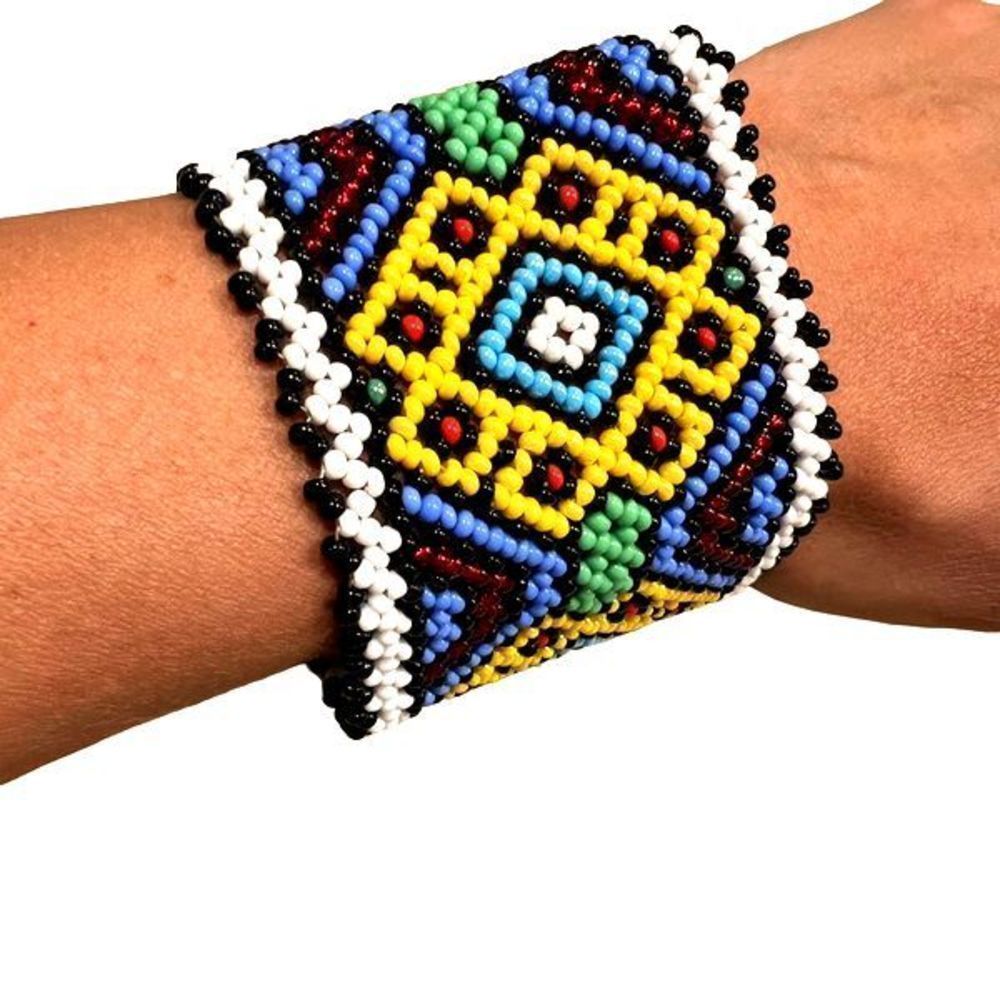 New Handbeaded Authentic Peruvian Dream Bracelet - Picture 5 of 5